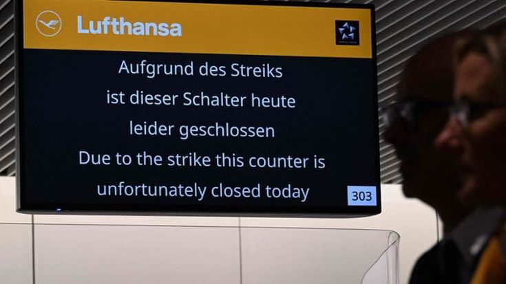 Lufthansa, lo sciopero di oggi ferma 100mila passeggeri