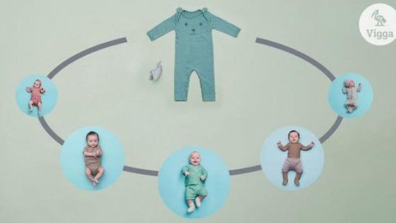 Vigga, la startup che affitta vestiti usati per bambini