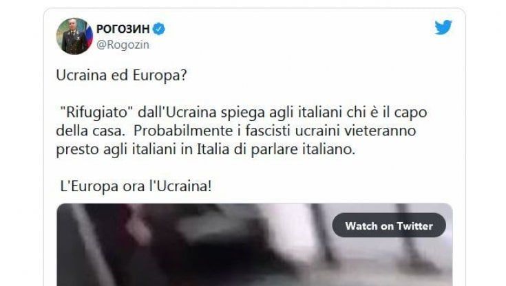 Fake news, il direttore dell'agenzia spaziale russa posta il video di uno scontro in metro ma è del 2018