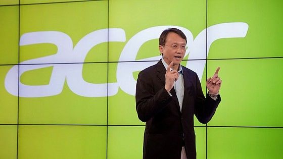 Il numero uno di Acer lancia la sfida a Apple