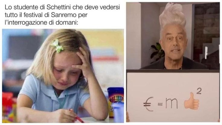Monologo a Sanremo, pioggia di meme per il prof Schettini. E Crozza ironizza: “Più like, più euro”