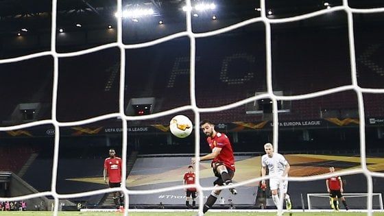 Europa League, Manchester United avanti a fatica: un rigore di Fernandes stende il Copenaghen