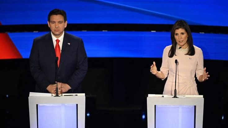 Haley e DeSantis, primo faccia a faccia in vista delle primarie repubblicane. Ed entrambi attaccano Trump