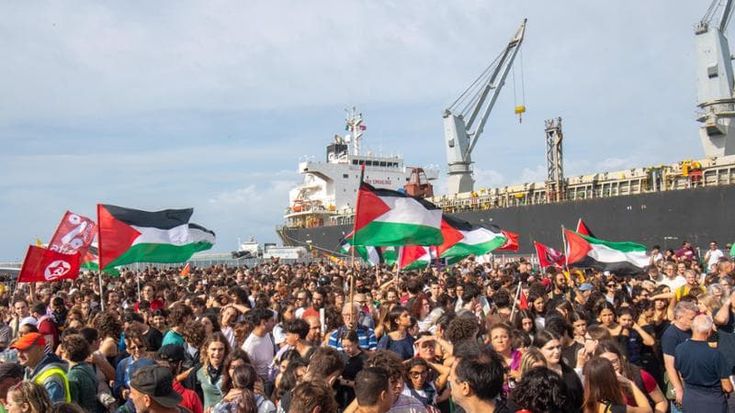 Livorno, stop alla Slnc Severn dopo la protesta per Gaza