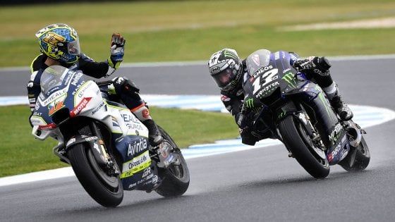 MotoGp, Australia: libere nel segno di Vinales, cade Quartararo