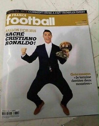 Pallone d'Oro, svelata la copertina sul web: ha vinto Ronaldo