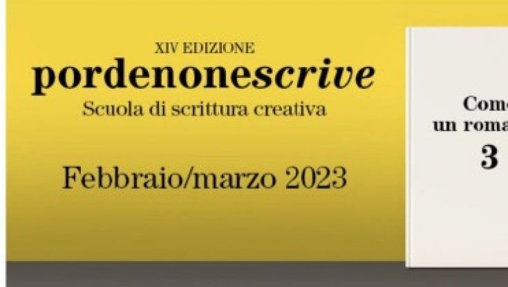 Pordenonescrive, al via i corsi di scrittura con Ardone, Postorino e Desiati