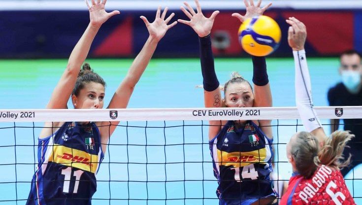 Volley, Europei femminili: le azzurre colpiscono ancora, sconfitta la Slovacchia