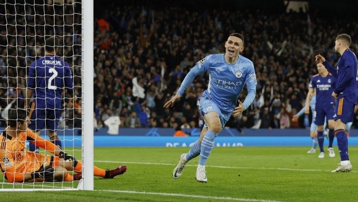 Manchester City-Real Madrid 4-3: gol e spettacolo, Benzema tiene in vita gli spagnoli