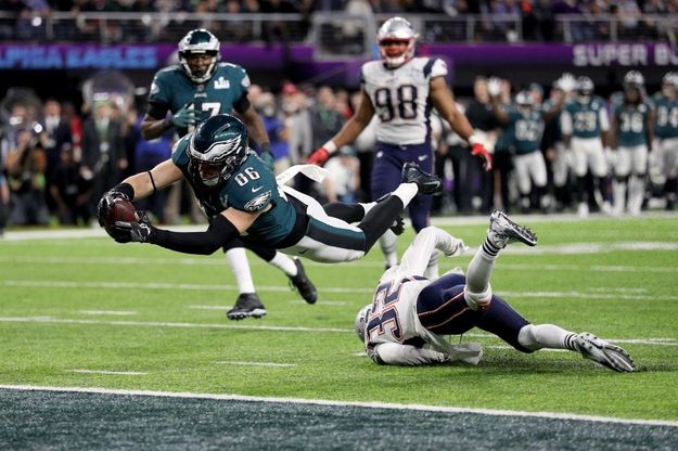 Nfl, le immagini più belle del Super Bowl Eagles-Patriots 