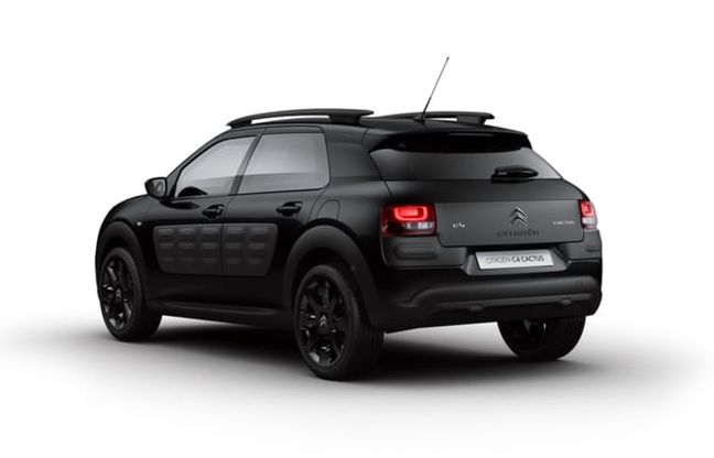 Citroën C4 Cactus, la “Just Black” diventa glamour