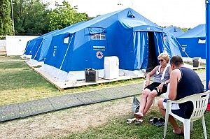 Nei luoghi del terremoto:<br />"Allarme per i campi non censiti"
