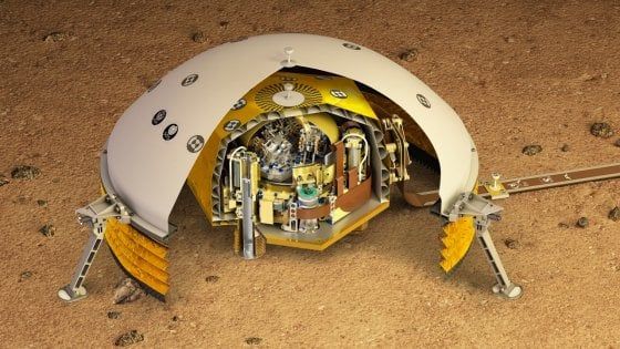 Installato il primo sismometro su Marte, ascolterà i terremoti