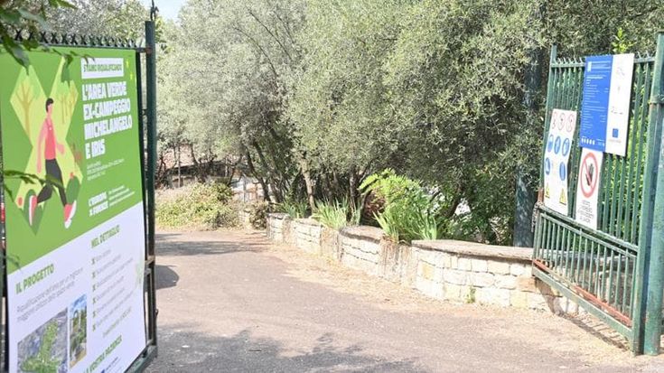 Aree relax e anfiteatro nel nuovo parco tra il Piazzale e via dei Bastioni