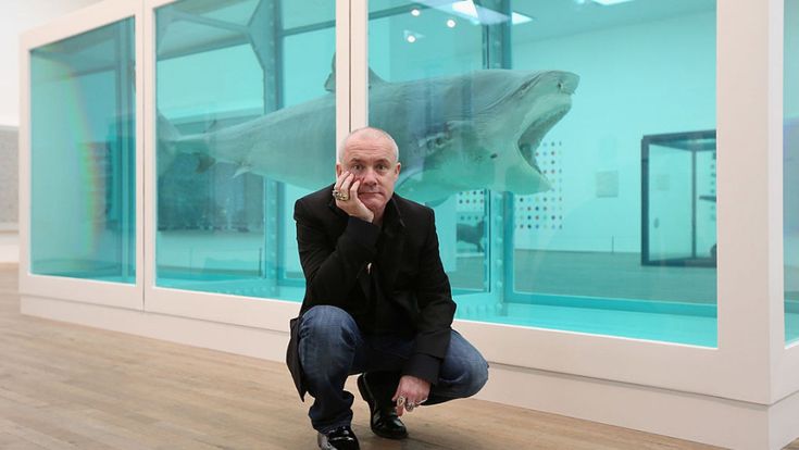 Le confessioni di Damien Hirst in diretta su Instagram