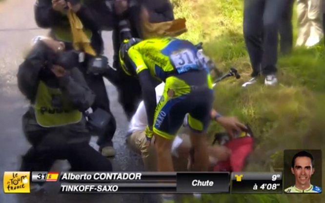 Tour de France, il ritiro di Contador