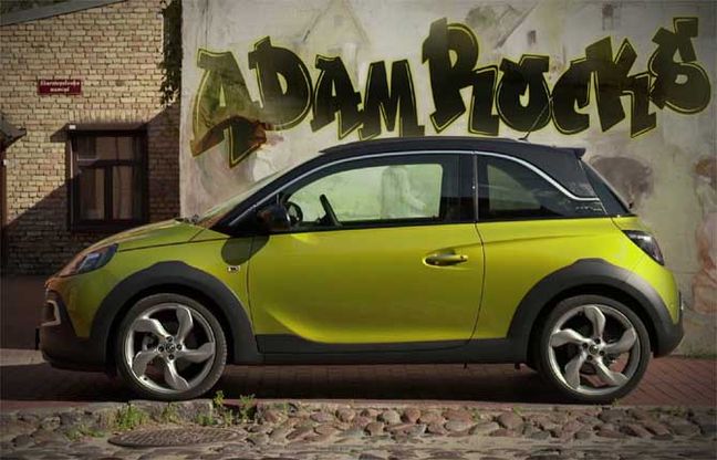 Opel Adam Rocks, nata per l’avventura