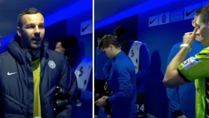 Handanovic all'arbitro Sozza prima di Inter-Napoli: "Mi raccomando, fischia pochissimo"