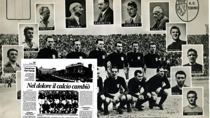 Grande Torino, nel dolore il calcio cambiò