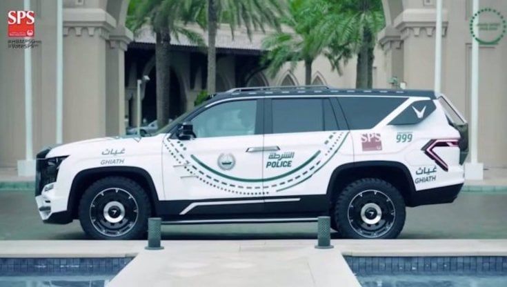 Ghiath, il Suv Robocop che farà paura ai ladri di Dubai
