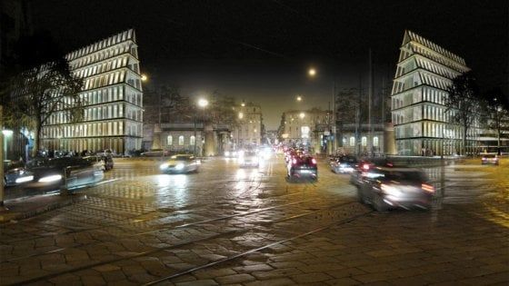 Milano, si sblocca il cantiere per l’altra piramide, ma i residenti protestano