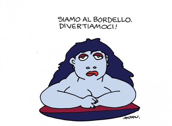 La vignetta di Altan