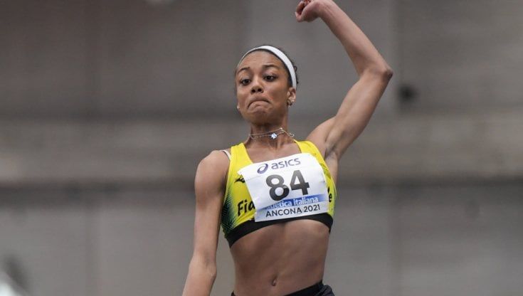 Atletica, Larissa Iapichino come mamma Fiona e meglio di Heike Drechsler: 6,91 nel lungo