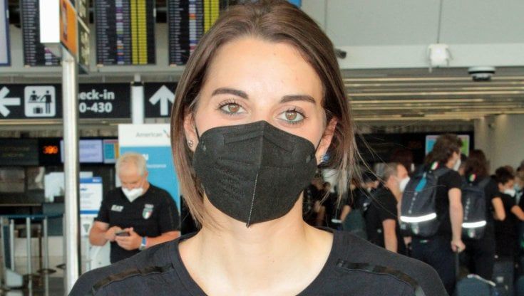 Tokyo 2020, azzurri in partenza per il Giappone. La portabandiera Jessica Rossi: "Non vedo l'ora" 