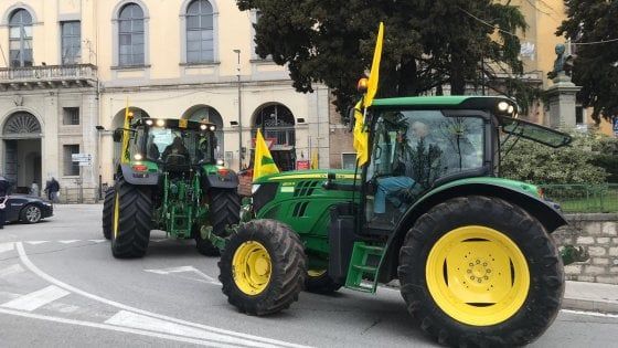 Potenza, gli agricoltori lucani scendono in piazza