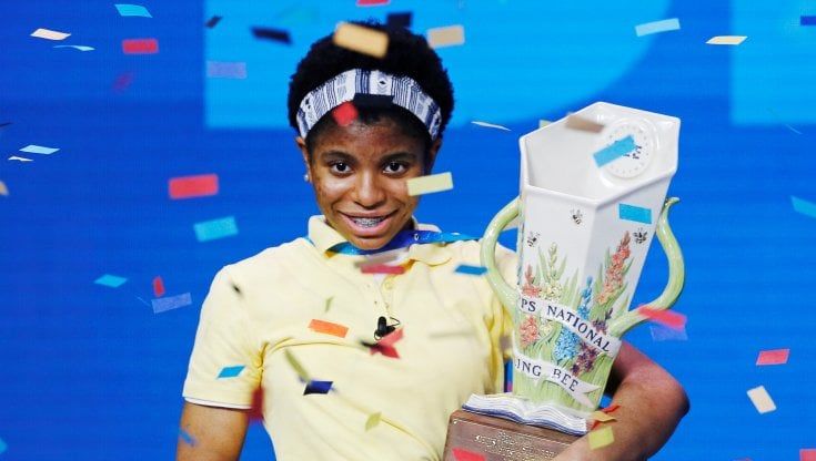Stati Uniti, la 14enne Zaila è la prima afroamericana a vincere la gara nazionale di spelling