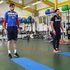 Bologna, Mirante si allena in palestra: 