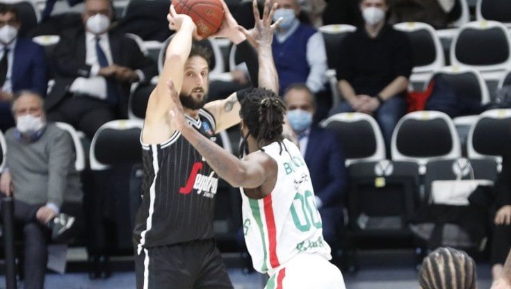 La Virtus cade a Kazan, mercoledì la bella