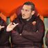 Roma-Inter: capitani in panchina, De Rossi scherza Totti no