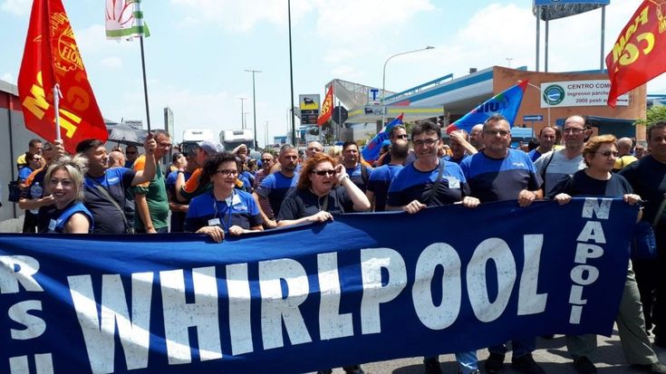 Whirlpool, nuovo blocco degli operai a via Argine