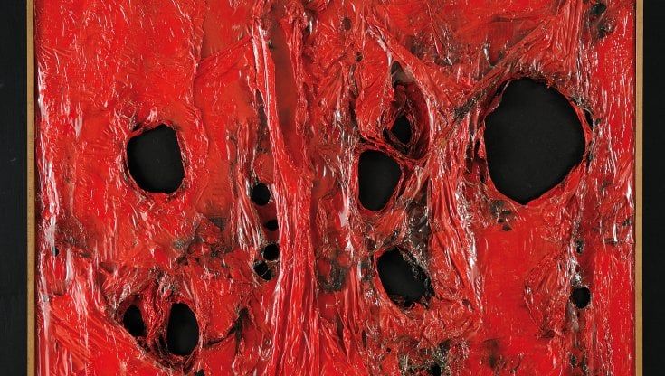 Alberto Burri: l'equilibrio, tra poesia e materia