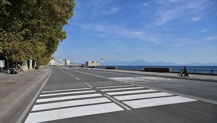 Napoli, riaperto il lungomare dopo le regate di Coppa America