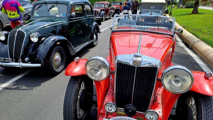 A Genova auto d'epoca alla rievocazione del Circuito della Superba