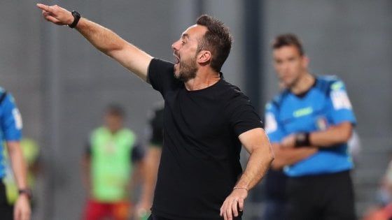 Sassuolo, De Zerbi: "Salvezza raggiunta, ora proviamo a prenderci un posto in Europa"