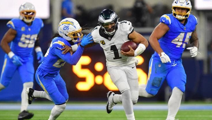 Disastro Hurts, Eagles ko e in crisi. E i Colts richiamano Rivers, qb 44enne in pensione