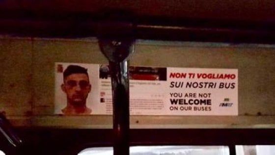Palermo: sui bus manifesti contro il borseggiatore: "Qui non ti vogliamo"