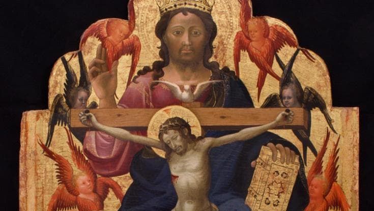 Una Trinità del Trecento esposta a Palazzo Abatellis