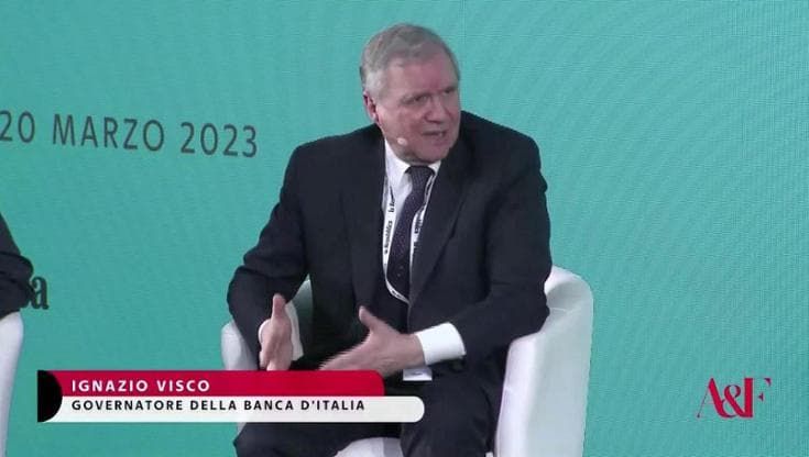 Ignazio Visco: "Non c'è rischio in Italia dopo il caso di Credit Suisse"