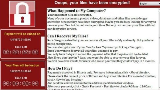 Wannacry, hacker blocca "per caso"  l'attacco informatico mondiale