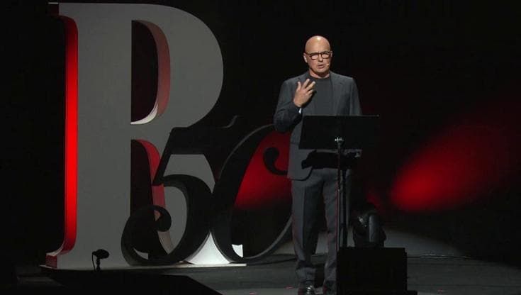 Zingaretti legge Calvino alla festa per i 50 anni di Repubblica