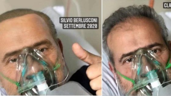 La foto fake di Berlusconi in ospedale con l'ossigeno, l'uomo ritratto: "Hanno modificato un mio scatto, ora denuncio"
