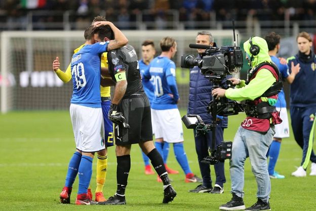 Italia-Svezia, gli azzurri fuori dai Mondiali del 2018: le lacrime dei giocatori 