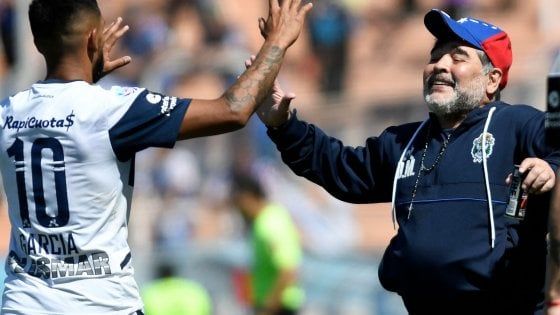 Argentina: prima gioia per Maradona, il Gimnasia interrompe il digiuno