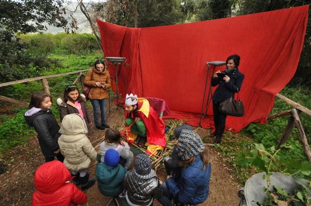 La Favorita diventa un bosco incantato