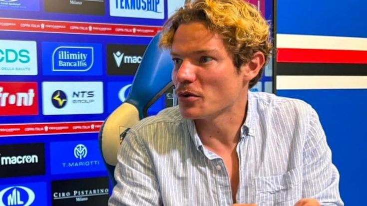 Stefan Gartenmann, la felicità: “La Sampdoria, Genova, io papà, è tutto un sogno”
