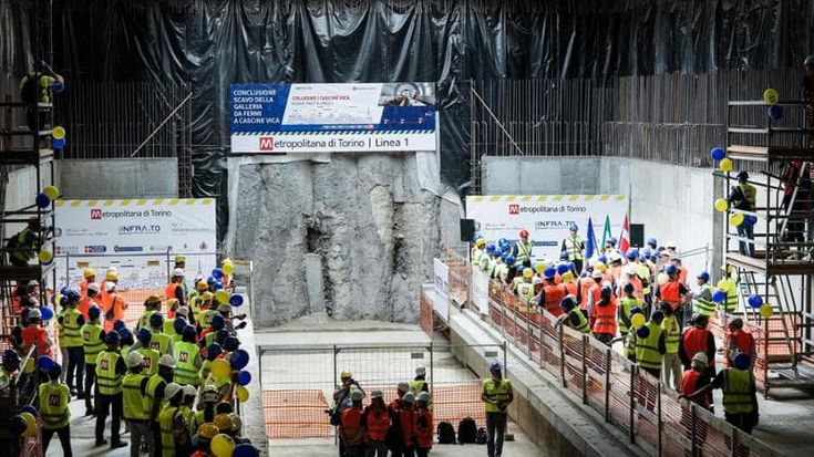 Metrò 2 di Torino quasi pronta ai cantieri: potrà viaggiare anche di notte